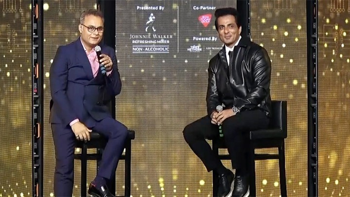Sonu Sood in conversation with Neeraj Roy at IAA Leadership Awards 2022