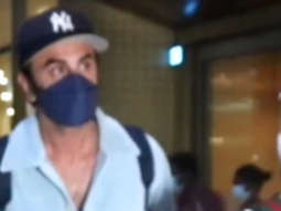 Spotted Ranbir Kapoor & Alia Bhatt at the airport