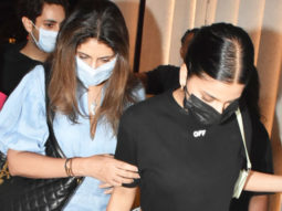 Suhana Khan, Shweta Bachchan Nanda & Agstya Nanda spotted at Akina Restaurant in Bandra