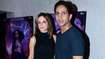Sussanne Khan with boyfriend Arslan Goni and Ekta Kapoor at Do Baaraa screening