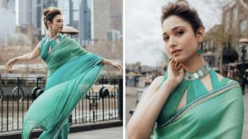 Tamannaah Bhatia spins magic in vibrant green saree worth Rs. 69K as she attends The Indian Film Festival of Melbourne