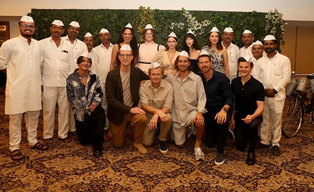 The Lord of the Rings: The Rings of Power cast and crew meet Mumbai’s dabbawalas, visit Gateway of India; see photos