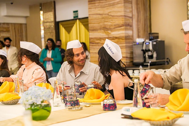 The Lord of the Rings: The Rings of Power cast and crew meet Mumbai’s dabbawalas, visit Gateway of India; see photos