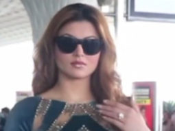 Urvashi Rautela makes a statement with her airport look