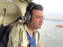 Varun Sharma flying over the seas in New York