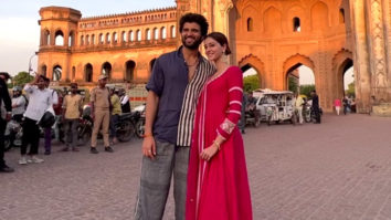 Vijay Deverakonda and Ananya Panday promote Liger in Lucknow
