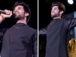 Vijay Deverakonda looks dashing in this black kurta set for Liger promotions in Kochi