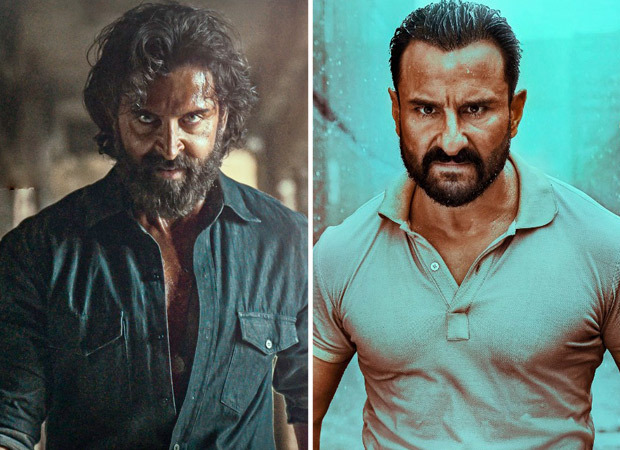Vikram Vedha Teaser: Menacing gangster Hrithik Roshan and tough police officer Saif Ali Khan are at loggerheads in bloody power-packed first look, watch video 