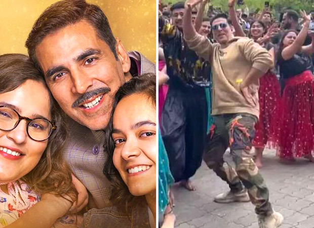 Akshay Kumar dances with fans during Raksha Bandhan promotions; fans drop heart emojis on his moves