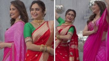 Amruta Khanvilkar pens a note for Madhuri Dixit; shakes a leg with the judge at the shoot of Jhalak Dikhhla Jaa 10 Amruta Khanvilkar pens a note for Madhuri Dixit; shakes a leg with the judge at the shoot of Jhalak Dikhhla Jaa 10