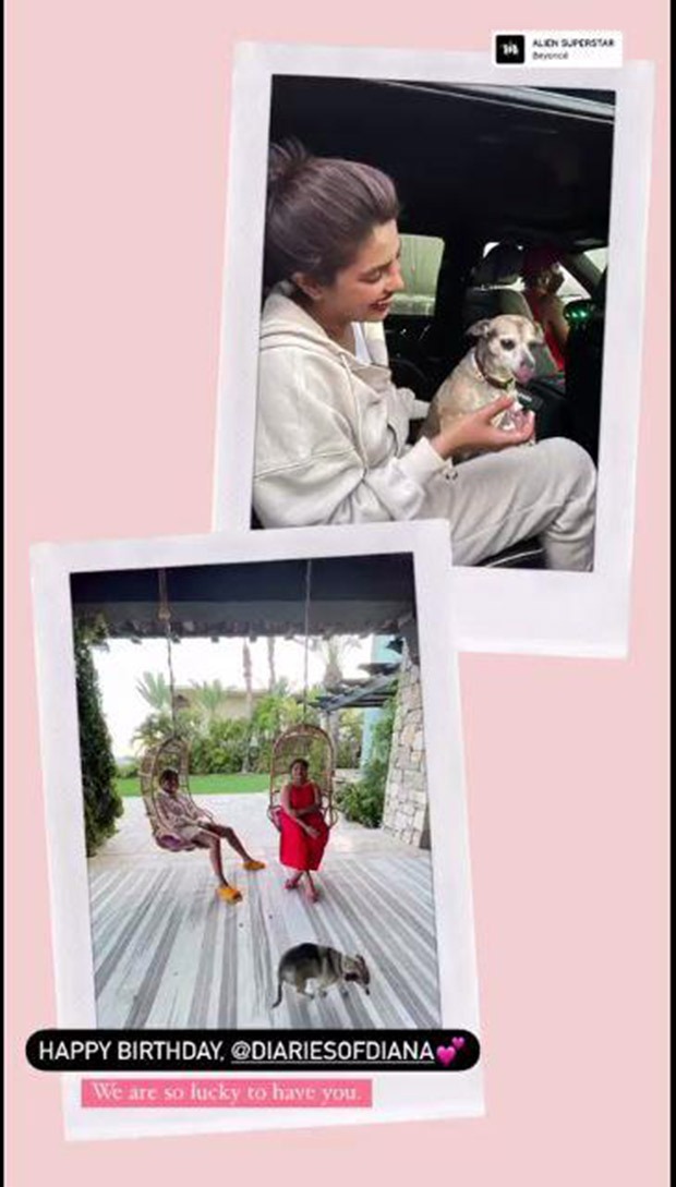 Priyanka Chopra celebrates the birthday of her pet canine Diana and shares a special post for her on Instagram