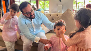 Taimur Ali Khan and Jeh follow ‘Rakshabandhan’ tradition with sister Inaaya Naumi Kemmu; Soha Ali Khan and Saif Ali Khan enjoy the day with them