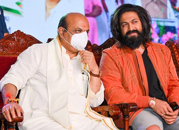 KGF star Yash meets Karnataka CM Basavaraj Bommai at a Youth Festival