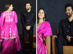 Alia Bhatt’s dress has ‘Baby on board’ written on it at Brahmastra event; speaks chaste Telugu along with Ranbir without a teleprompter