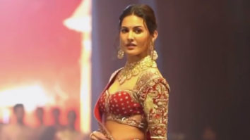 Amyra Dastur looks ramp ready in red lehenga