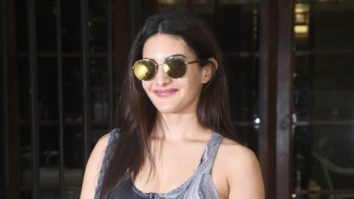 Amyra Dastur’s stylish gym look