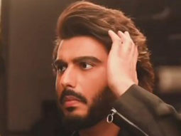 Arjun Kapoor shares a cool BTS video of his hair transformation