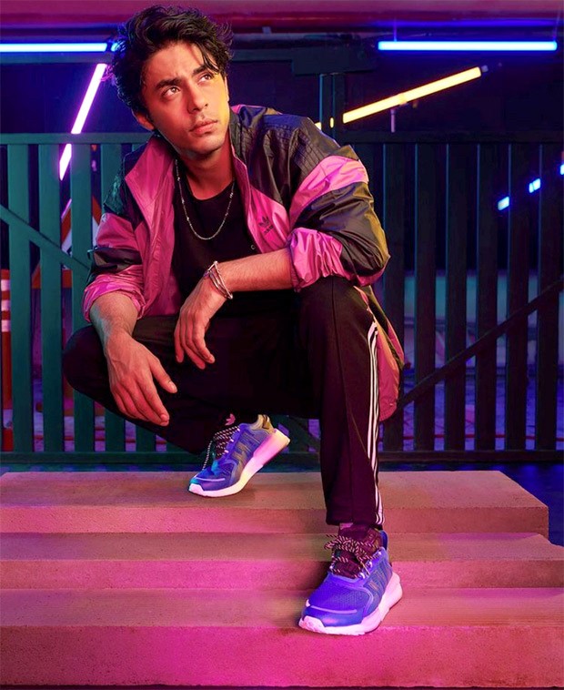 Aryan Khan flexes newly launched Adidas Originals collection; Shah Rukh Khan says 'T-shirt is mine'