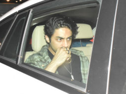 Aryan Khan snapped in a flannel shirt