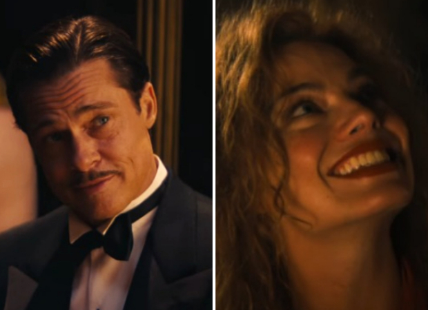 Babylon Teaser: Brad Pitt gets drunk; Margot Robbie snorts cocaine in 1920s Hollywood story from Damien Chazelle