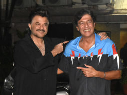 Birthday boy Chunky Pandey poses along with Anil Kapoor