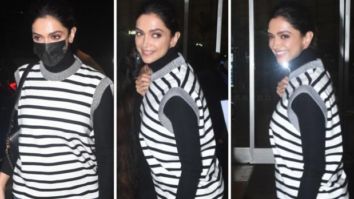 Deepika Padukone recovers from health scare; heads to airport in sweater vest and blue jeans