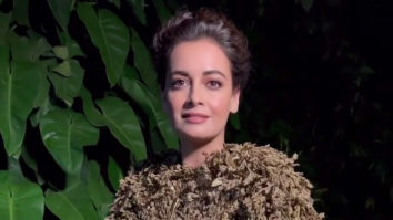 Dia Mirza honours artisans by wearing a sustainable outfit for Filmfare Awards