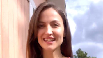 Elli AvrRam wishes Ganesh Chaturthi by learning a shlok in Marathi