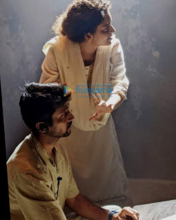 On The Sets Of The Movie Emergency