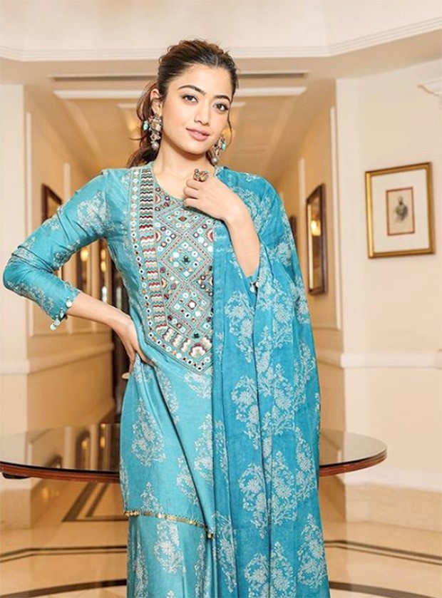 Fashion Faceoff: Rashmika Mandanna or Tamannaah, who wore this elegant blue sharara set by Label Anushree better? Fashion Faceoff: Rashmika Mandanna or Tamannaah, who wore this elegant blue sharara set by Label Anushree better?