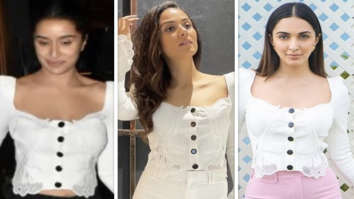 Fashion Faceoff: Shraddha Kapoor, Mira Rajput or Kiara Advani, who wore the Self-Portrait white ribbed knit top worth Rs. 27K better?