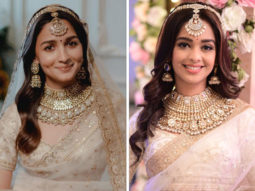 Mugdha Chaphekar recreates Alia Bhatt’s wedding look in Kumkum Bhagya