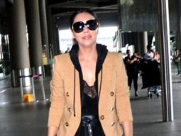 Gauri Khan smiles at paps as she slays the airport look