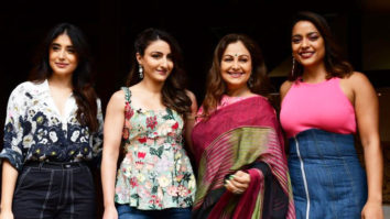 Hush Hush cast showcases girl power, Ayesha Jhulka, Soha Ali Khan, Kritika Kamra, Shahana Goswami pose together