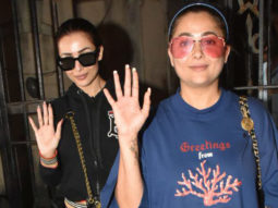 It’s a day out for the Arora sisters, Malaika and Amrita