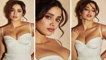 Janhvi Kapoor makes a hot style statement in white corset-style mini dress