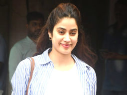 Janhvi Kapoor rocks the stripped shirt efficiently