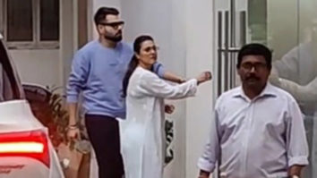 Kajol snapped in the city sporting a simple white kurti