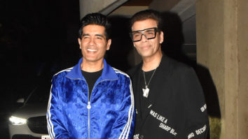 Karan Johar and Manish Malhotra make a statement with their looks