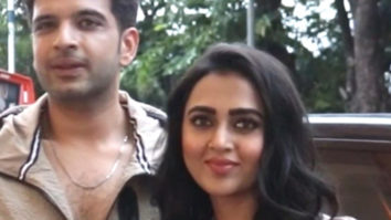 Karan Kundrra and Tejasswi Prakash look adorable in twinning outfits