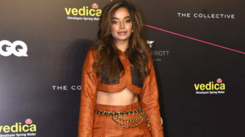 Lisa Mishra makes a statement with her orange outfit