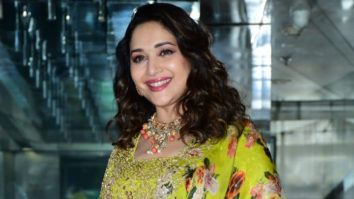 Madhuri Dixit spotted leaving Jhalak Dikhhla Jaa sets in beautiful yellow lehenga