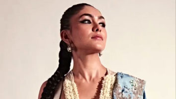 Mrunal Thakur looks drop dead gorgeous in this BTS from a photoshoot