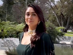 Mrunal Thakur looks elegant in black saree