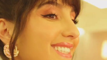 Nora Fatehi looks pretty in pink outfit