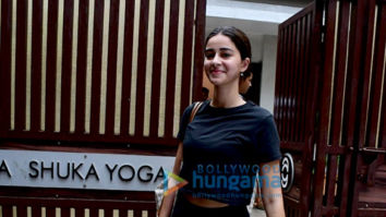Photos: Ananya Panday spotted at a yoga class in Bandra