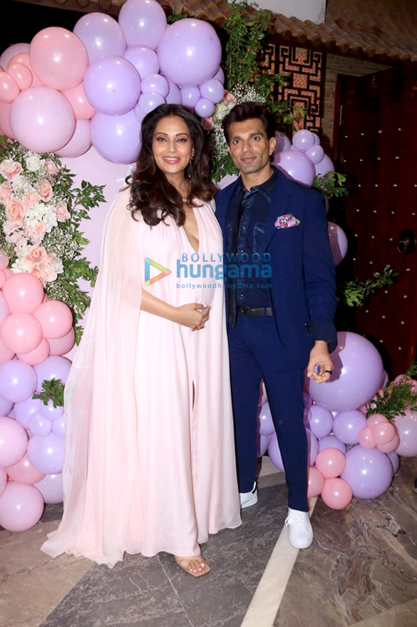 Photos: Bipasha Basu snapped at her baby shower function