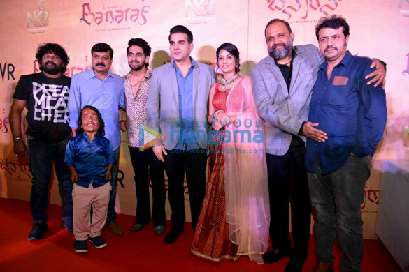 Photos: Cast of Banaras attend the trailer launch of their film in Bengaluru