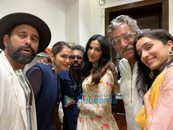photos celebs snapped at cm eknath shindes residence for ganpati 2
