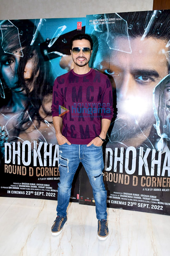 photos darshan kumaar aparshakti khurana and khushali kumar snapped promoting their film dhokha round d corner 4